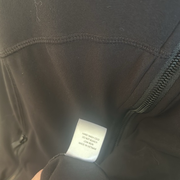 Rae Mode Zip Up Long Sleeve Jacket Black Slightly Cropped Womens Size XL - Picture 8 of 12